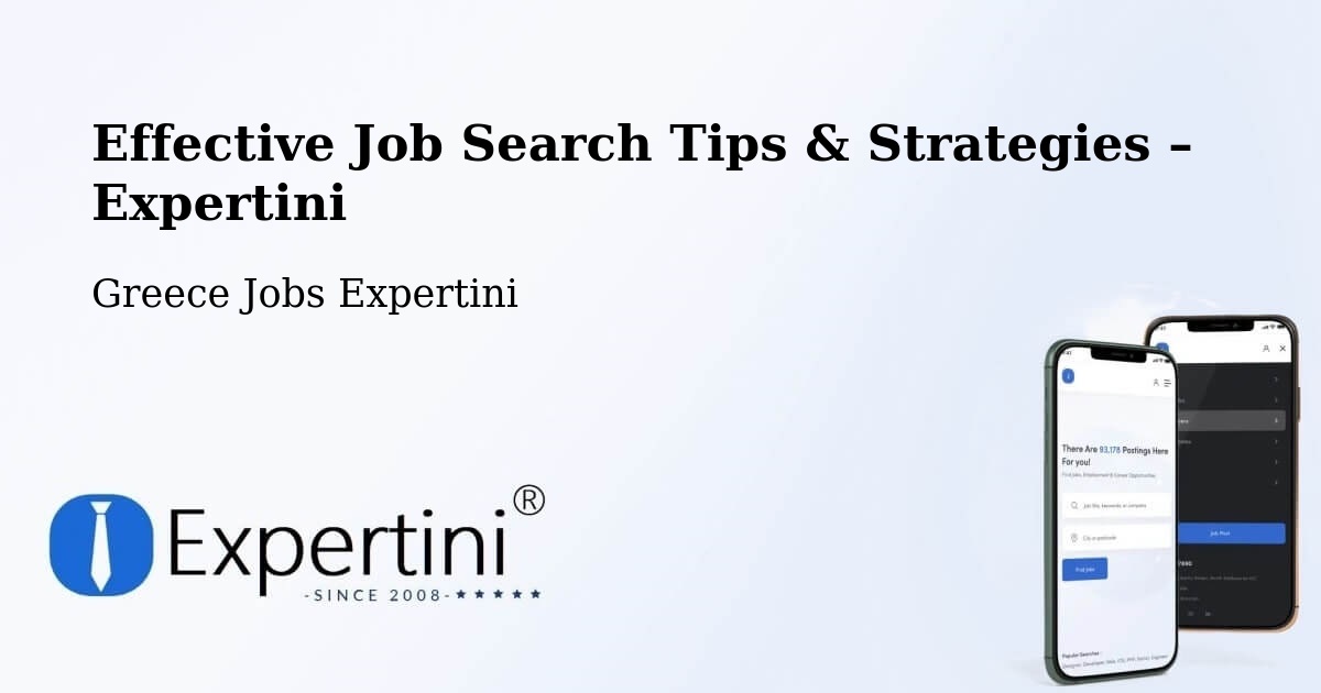 Job Search Tips & Strategies for Job Seekers – Río - Río, Greece Jobs Expertini